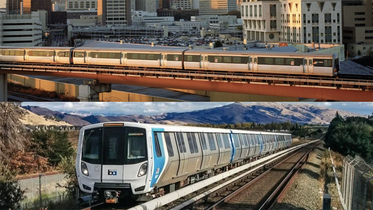 (Top, Courtesy of MARTA; Bottom, Courtesy of BART)